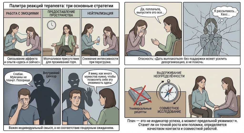 Плач в психотерапии Часть 3 Точка роста или точка поломки